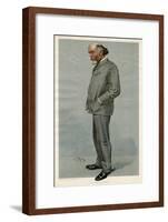 Sir Oliver Lodge, VF 1904-Leslie Ward-Framed Art Print