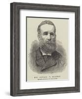 Sir Oswald W Brierly, Marine Painter to the Queen-null-Framed Giclee Print