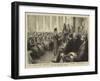 Sir P Cunliffe Owen Distributing Prizes to the Students of the Bloomsbury Female School of Art at t-null-Framed Giclee Print