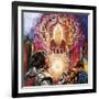 Sir Percival and Sir Bors Witnessing the Vanishing of the Holy Grail-Payne-Framed Giclee Print