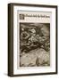 Sir Percival Rideth Black Horse, Illustration 'The Story of Grail and the Passing of Arthur',-Howard Pyle-Framed Giclee Print