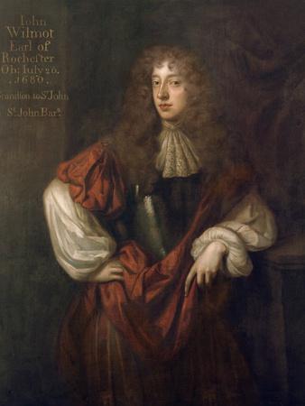 Portrait of John Wilmot (1647-80) 2nd Earl of Rochester