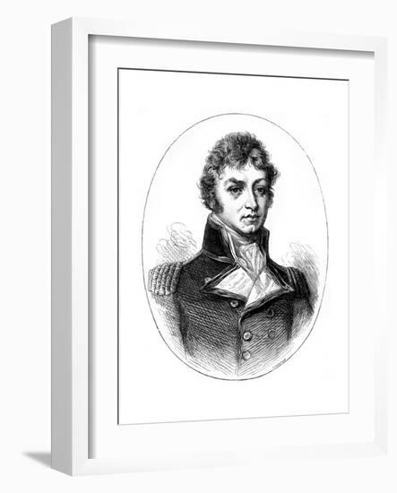 Sir Philip Broke, British Naval Officer, 1815-Whymper-Framed Giclee Print