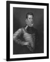 Sir Philip Sidney, 1838-Henry Robinson-Framed Giclee Print