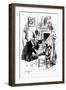 Sir Pitt Crawley and-Charles Edmund Brock-Framed Giclee Print