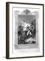 Sir Ralph Abercrombie (1734-180) in the Battle of Alexandria, 1816-T Wallis-Framed Giclee Print