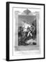 Sir Ralph Abercrombie (1734-180) in the Battle of Alexandria, 1816-T Wallis-Framed Giclee Print