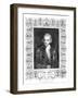 Sir Ralph Abercromby, British General-William Finden-Framed Giclee Print