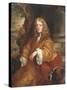 Sir Ralph Bankes, C.1660-65-Sir Peter Lely-Stretched Canvas