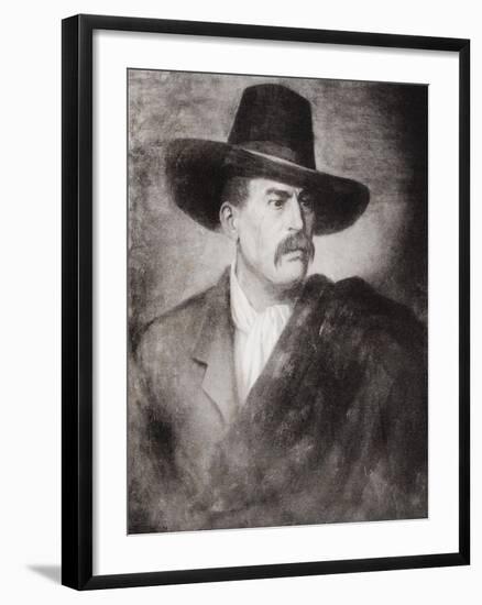 Sir Richard Francis Burton (1821-90) Painted by Madame Gutmansthal De Benvenuti, from 'The Life…-null-Framed Giclee Print