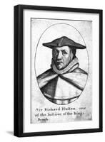 Sir Richard Hulton-Wenzel Hollar-Framed Art Print