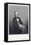 Sir Richard Owen, English Zoologist, C1860-DJ Pound-Framed Stretched Canvas