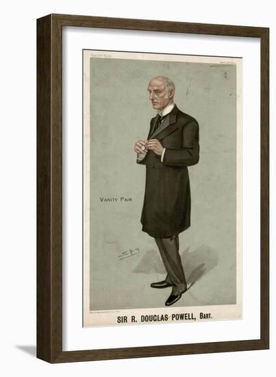 Sir Richard Powell-Leslie Ward-Framed Art Print