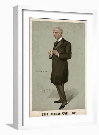 Sir Richard Powell-Leslie Ward-Framed Art Print