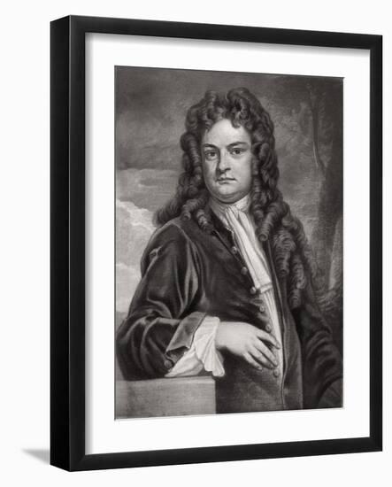 Sir Richard Steele, Irish Writer and Politician, 1711-Godfrey Kneller-Framed Giclee Print