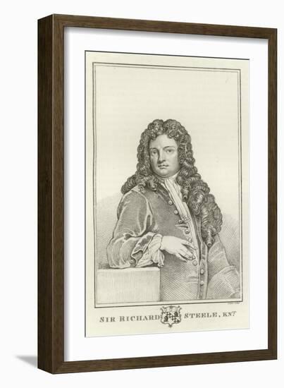 Sir Richard Steele, Knight-Godfrey Kneller-Framed Giclee Print