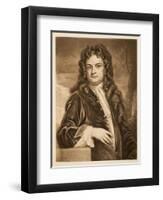 Sir Richard Steele, Pub. 1902-Godfrey Kneller-Framed Giclee Print