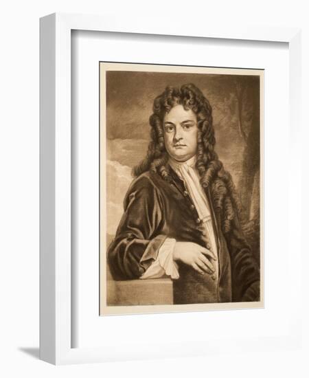 Sir Richard Steele, Pub. 1902-Godfrey Kneller-Framed Giclee Print