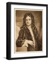 Sir Richard Steele, Pub. 1902-Godfrey Kneller-Framed Giclee Print