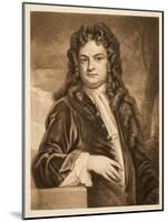 Sir Richard Steele, Pub. 1902-Godfrey Kneller-Mounted Giclee Print