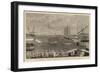 Sir Richard Temple Opening the New Prince's Dock, Bombay-null-Framed Giclee Print