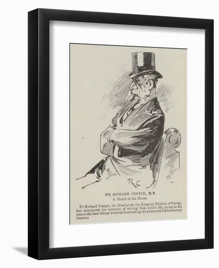 Sir Richard Temple-null-Framed Giclee Print