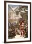 Sir Richard Whittington Distibuting Charity-Henrietta Rae-Framed Giclee Print