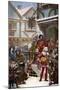 Sir Richard Whittington Distributing Charity-Henrietta Rae-Mounted Giclee Print