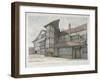 Sir Richard Whittington's House, Milton Street, City of London, 1800-Samuel Ireland-Framed Giclee Print