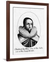 Sir Robert Berkeley-Wenzel Hollar-Framed Art Print