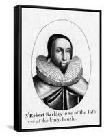 Sir Robert Berkeley-Wenzel Hollar-Framed Stretched Canvas