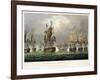 Sir Robert Calder's Action, July 22nd 1805-Thomas Whitcombe-Framed Giclee Print