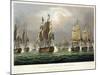 Sir Robert Calder's Action, July 22nd 1805-Thomas Whitcombe-Mounted Giclee Print