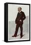 Sir Robert Edgcumbe, Vanity Fair-Leslie Ward-Framed Stretched Canvas