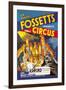 Sir Robert Fossett's Mammoth Jungle Circus-null-Framed Art Print