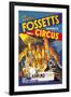 Sir Robert Fossett's Mammoth Jungle Circus-null-Framed Art Print