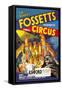 Sir Robert Fossett's Mammoth Jungle Circus-null-Framed Stretched Canvas