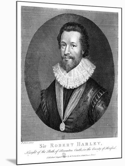 Sir Robert Harley-Peter Oliver-Mounted Art Print