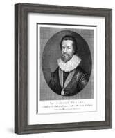 Sir Robert Harley-Peter Oliver-Framed Art Print