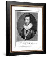 Sir Robert Harley-Peter Oliver-Framed Art Print