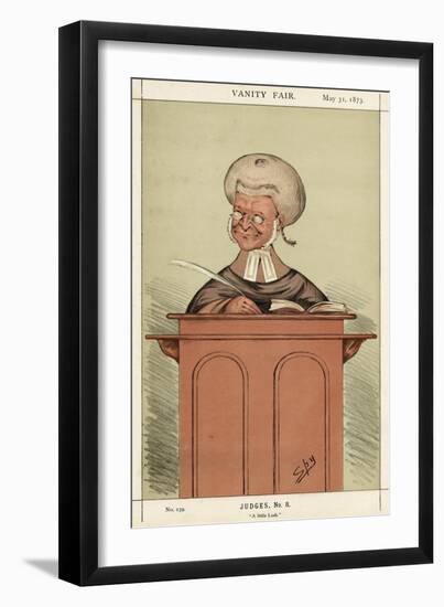 Sir Robert Lush-Leslie Ward-Framed Art Print