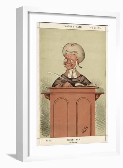 Sir Robert Lush-Leslie Ward-Framed Art Print