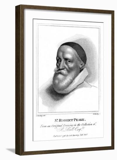 Sir Robert Peake-S Harding-Framed Art Print