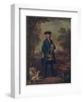 'Sir Robert Walpole wth Hounds', c18th century-John Wooton-Framed Giclee Print