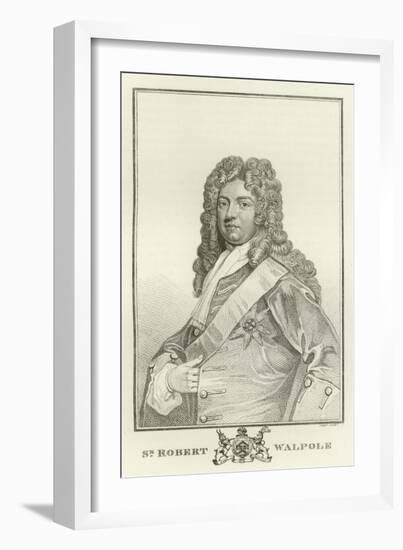 Sir Robert Walpole-Godfrey Kneller-Framed Giclee Print