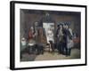 Sir Roger De Coverley and Addison with 'The Saracen's Head' - a Scene from the Spectator, 1867-William Powell Frith-Framed Giclee Print