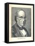 Sir Rowland Hill, Originator of the Postage Stamp, 1893-null-Framed Stretched Canvas