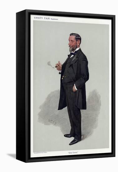 Sir Sam Fay, Vanity Fair-Leslie Ward-Framed Stretched Canvas