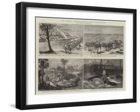 Sir Samuel Baker's Anti-Slavery Expedition-Godefroy Durand-Framed Giclee Print