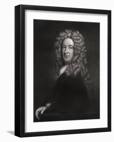 Sir Samuel Garth, English Physician and Poet C1705-1710-Godfrey Kneller-Framed Giclee Print